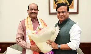 Om Birla displayed distinguished leadership in upholding Parliamentary traditions: Assam CM