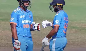 Under-19 Asia Cup: 13-year-old Vaibhav Suryavanshis 76 not out guide India to semis