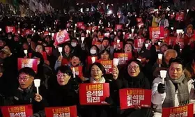 South Korea: Anti-Yoon protesters hold candlelight rallies nationwide