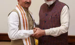 Rajasthan BJP chief meets PM Modi in New Delhi
