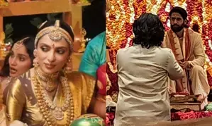 Naga Chaitanya-Sobhita Dhulipala tie knot in a traditional Telugu Ceremony - Pictures out