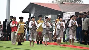 Sikkim cultural troupe delivers mesmerising performance at Hornbill festival Sikkim cultural troupe delivers mesmerising performance at Hornbill festival