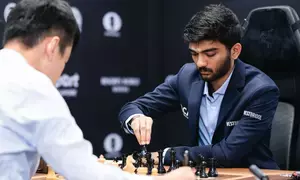 FIDE World Chess Championship: Gukesh fails to convert chances from White, plays sixth straight draw vs Ding Liren