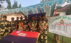 BSF seizes gold valued at Rs 1.71 crore from border village in Tripura