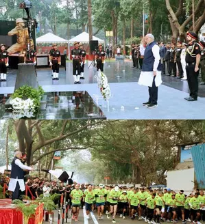 Maha Governor flags off Vijay Diwas Ultra Marathon to mark 1971 Indo-Pak War victory