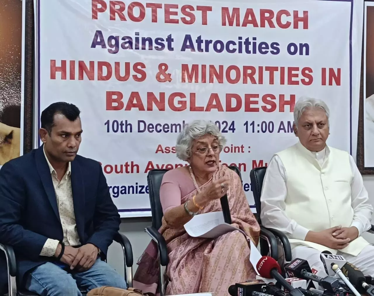 Delhi Civil Society Protests Against Human Rights Violations in Bangladesh Delhi Civil Society Protests Against Human Rights Violations in Bangladesh
