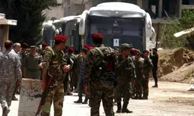 Syrian army redeploys troops in southern provinces under attacks
