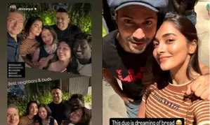 Pooja Hegde gives a peek into her camaraderie with Varun Dhawan