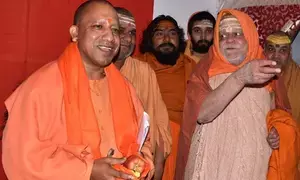 Yogi Adityanath engages with akharas, saints representatives ahead of Mahakumbh