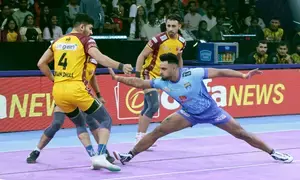 PKL Season 11: Maninder’s heroics in vain as Telugu Titans reign supreme against Bengal Warriorz