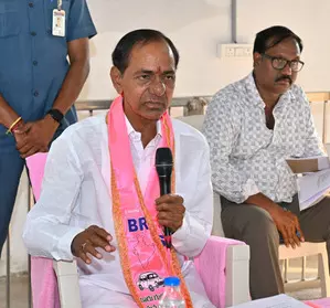 KCR slams Congress government over modification in ‘Telangana Thalli’ statue