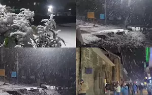 In first in many decades, Shimla sees season’s first snowfall in early December In first in many decades, Shimla sees season’s first snowfall in early December