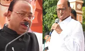 BJP accuses Sharad Pawar of misleading people over EVM issue, dares MVA legislators to resign