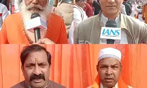 Hindu organisations protest in Noida over atrocities on Hindus in Bdesh
