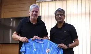 Manolo Marquez holds meetings with AIFF top brass with Asian Cup 2027 as main target
