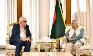 Bangladesh: Former head of Soros Open Society Foundations meets Yunus in Dhaka