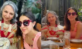 Sara Ali Khan shares adorable pictures and videos from Sharmila Tagore’s birthday celebrations
