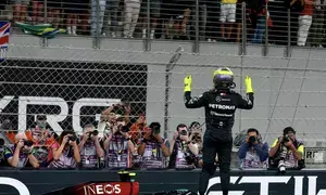 ‘A leap of faith turned into the history books: Hamilton bids farewell to Mercedes