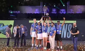 Hyderabad Strikers prevail over Yash Mumbai Eagles to lift their third Tennis Premier League title