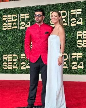 Ranbir Kapoor walks red carpet with actress Olivia Wilde at Red Sea  Film Festival