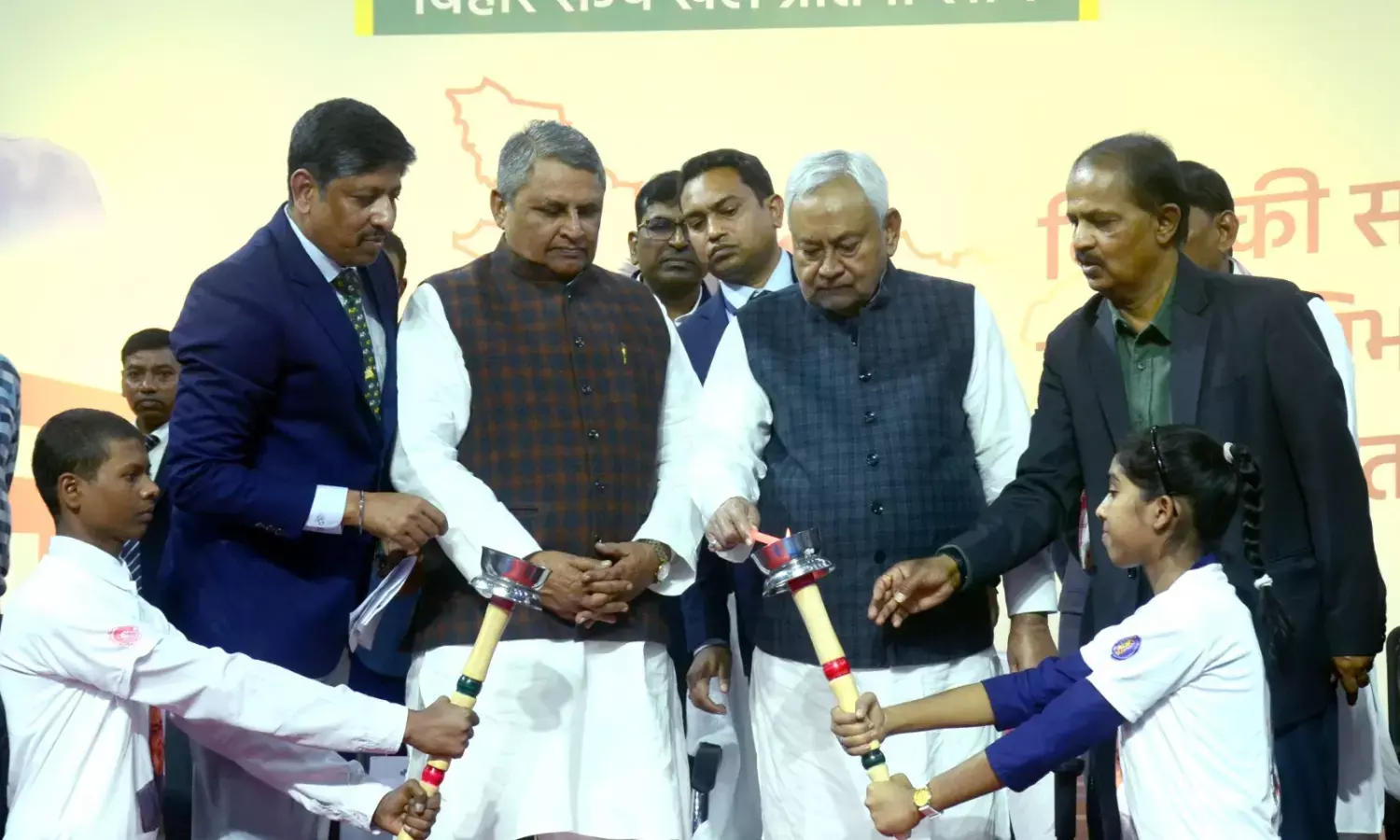 CM Nitish Kumar Launches World’s Largest Sports Talent Search Bihar Khel Pratibha Khoj Competition
