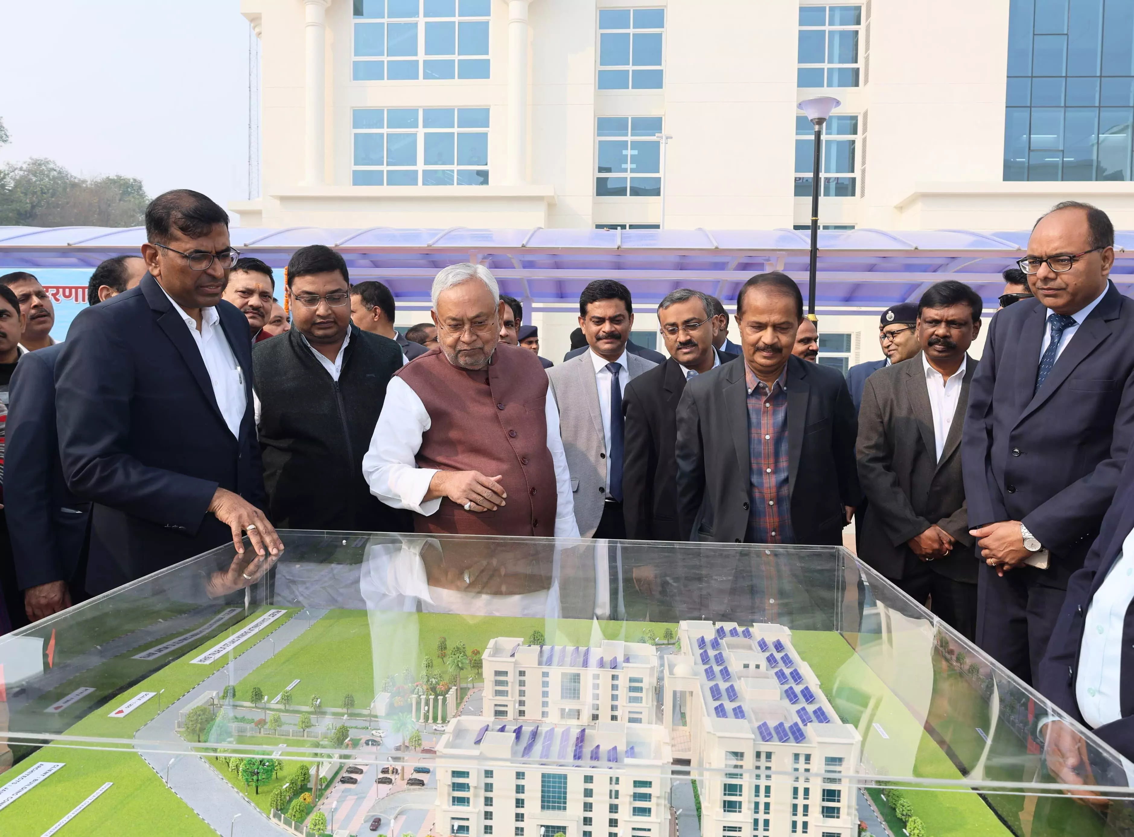 CM Nitish Kumar Inaugurates State-of-the-Art Patna Collectorate Building CM Nitish Kumar Inaugurates State-of-the-Art Patna Collectorate Building