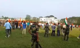 Protests against atrocities on Hindu in Bangladesh continue in NE