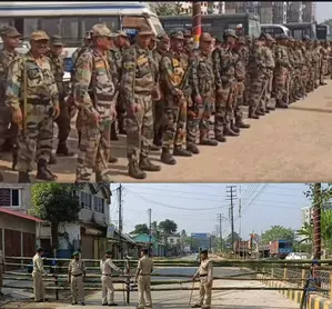Amid Bangladeshi parties’ ‘long march’ security tightened along Tripura borders