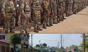 Amid Bangladeshi parties’ ‘long march’ security tightened along Tripura borders