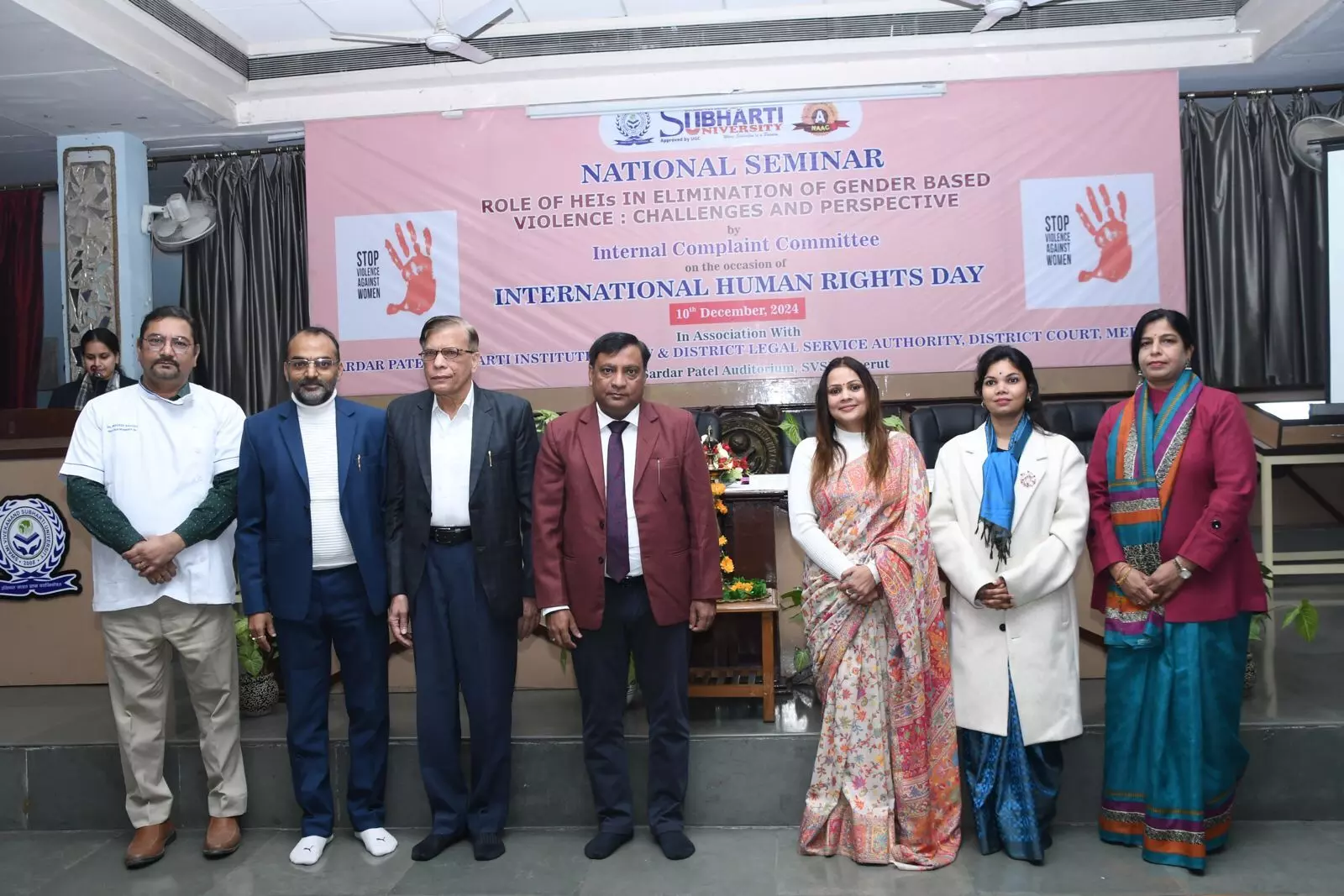 National Seminar in Subharti University on Eradicating Gender-Based Violence: Role of Educational Institutes National Seminar in Subharti University on Eradicating Gender-Based Violence: Role of Educational Institutes