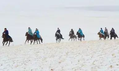 Overnight temperature plunges to minus 42 degrees Celsius in western Mongolia