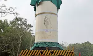 Gaganyaan mission: ISRO moves 1st solid motor segment to launch complex