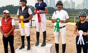 Thakkar, Sabharwal win gold medals in ARCs show jumping event
