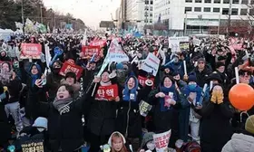 South Korea: Citizens celebrate peoples victory over Yoons impeachment