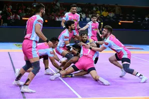 PKL 11: Jaipur remain in playoffs race after win over Tamil Thalaivas PKL 11: Jaipur remain in playoffs race after win over Tamil Thalaivas