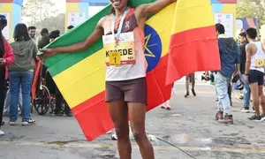 Sutume, Kissa win World 25K Kolkata; Indias Gulveer makes course record