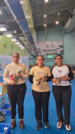 Shooting nationals: Riya Shirish beats top field to land first crown in women’s 25m pistol