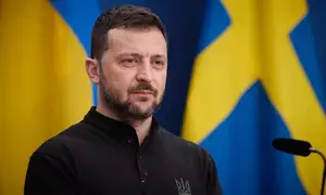 Zelensky shares video of Russian soldier allegedly setting fire to dead North Korea soldier