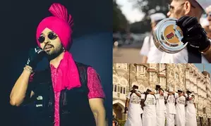 Mumbai’s iconic dabbawalas welcome Diljit Dosanjh with a heartfelt gesture