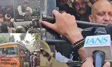 Congress leaders including UP party chief Ajay Rai detained during protest in Lucknow