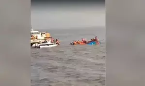 One drowns as ferry boat capsizes off Mumbai’s Gateway of India