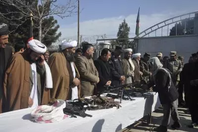 Police discover arms, ammunition in south Afghanistan