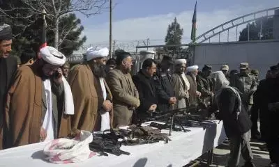 Police discover arms, ammunition in south Afghanistan