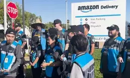 Amazon workers on strike across multiple US warehouses