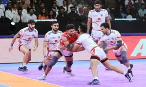 PKL 11: Ruthless UP Yoddhas thrash Gujarat Giants, enter race for top two spot
