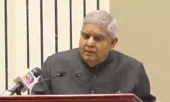 Pained Dhankhar tells MPs to shun theatrics, boost Parliament productivity