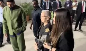 Aishwarya and Abhishek attend daughter Aaradhyas annual function for  two days