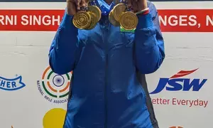 Shooting Nationals: Haryana teenager Suruchi stars with triple gold in women’s air pistol