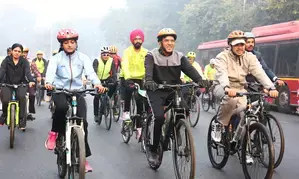 CRPF, ITBP jawans to join Sports Minister Dr. Mandaviya in Fit India Sunday on Cycle campaign