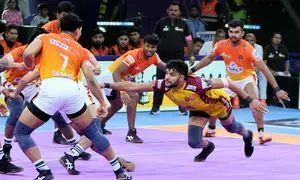 PKL 11: Sehrawat stars as Telugu Titans beat Puneri Paltan, stay in hunt for Playoffs berth